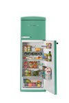 Unique 310L Ocean Mist Turquoise Top Mount Refrigerator