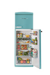 Unique 310L Ocean Mist Turquoise Top Mount Refrigerator