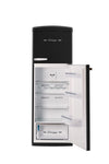 Unique 310L Matte Black Top Mount Refrigerator
