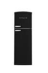 Unique 310L Matte Black Top Mount Refrigerator