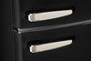 Unique 310L Matte Black Top Mount Refrigerator