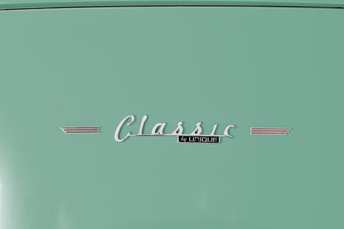 Unique 310L Ocean Mist Turquoise Top Mount Refrigerator