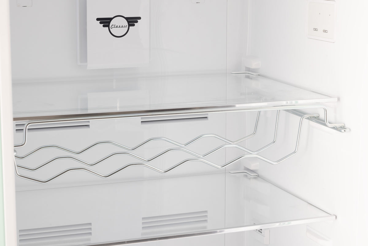 Unique 310L Ocean Mist Turquoise Top Mount Refrigerator