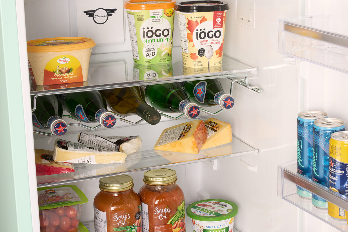 Unique 310L Summer Mint Green Top Mount Refrigerator