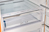 Unique 455L Creamsicle Orange Bottom Mount Refrigerator