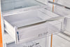 Unique 455L Creamsicle Orange Bottom Mount Refrigerator
