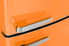 Unique 455L Creamsicle Orange Bottom Mount Refrigerator