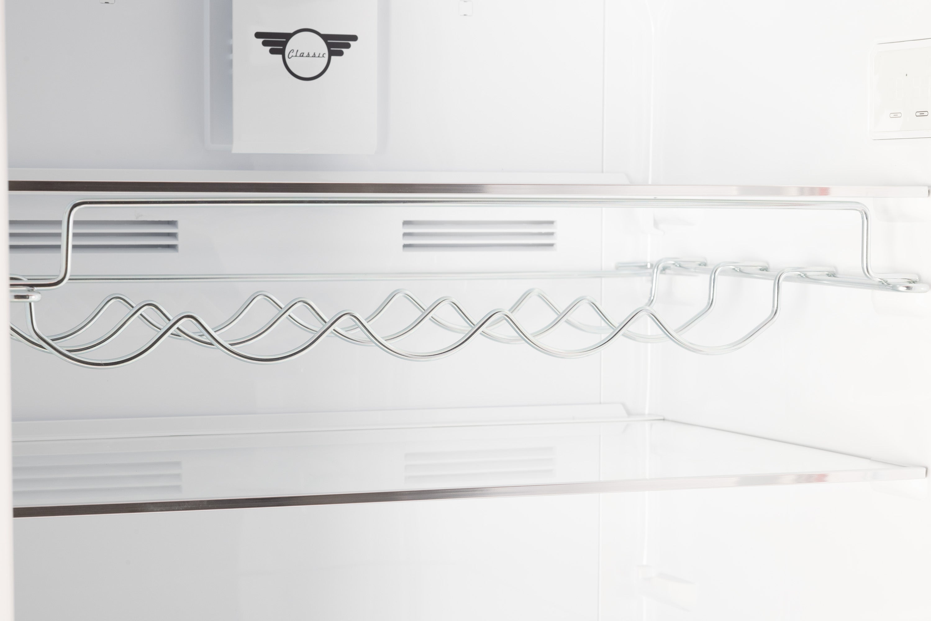 Unique 455L Candy Apple Red Bottom Mount Refrigerator – Unique