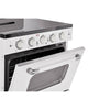 Unique 30' Classic Retro Marshmallow White Electric Ceramic top Range
