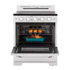 Unique 30' Classic Retro Marshmallow White Electric Ceramic top Range