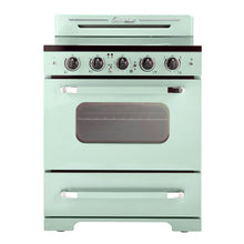 Unique 30' Classic Retro Summer Mint Green Electric Ceramic top Range