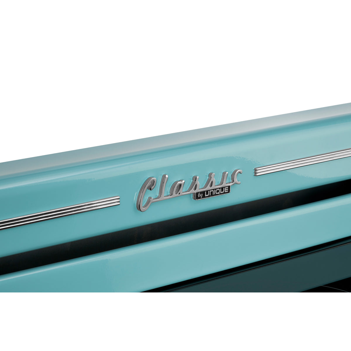 Unique 30' Classic Retro Ocean Mist Turquoise Electric Glass top Range
