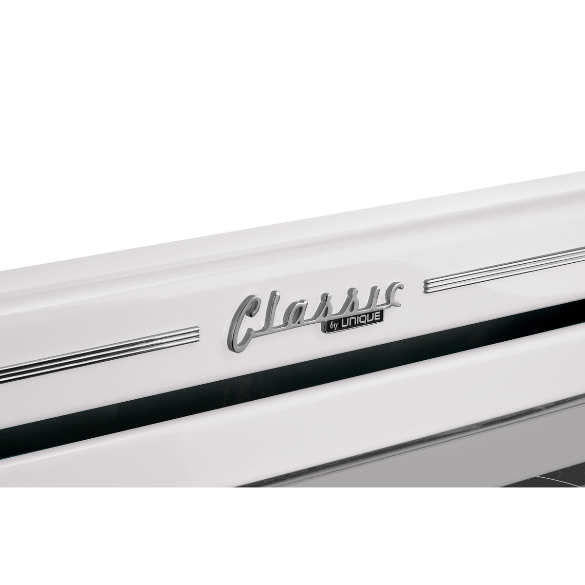 Unique 30' Classic Retro Marshmallow White Electric Ceramic top Range