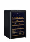 Unique 125 Litre Midnight Black Classic Retro Wine Refrigerator