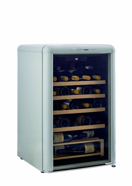 Unique 125 Litre Ocean Mist Turquoise Classic Retro Wine