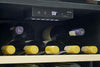 Refroidisseur électrique à vin pour 28 bouteilles - Blanc guimauve