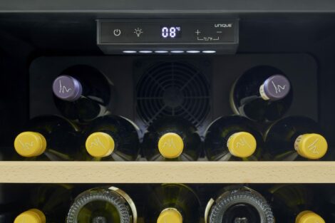 Refroidisseur électrique à vin pour 28 bouteilles - Blanc guimauve