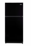 Unique 19 cu/ft Black propane Refrigerator with CO alarming device