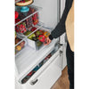 Classic Retro 30 in 17.7 cu. ft. Frost Free Retro Bottom Freezer Refrigerator in Marshmallow White, ENERGY STAR